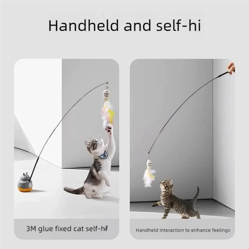 Fishing Rod Cat Toy