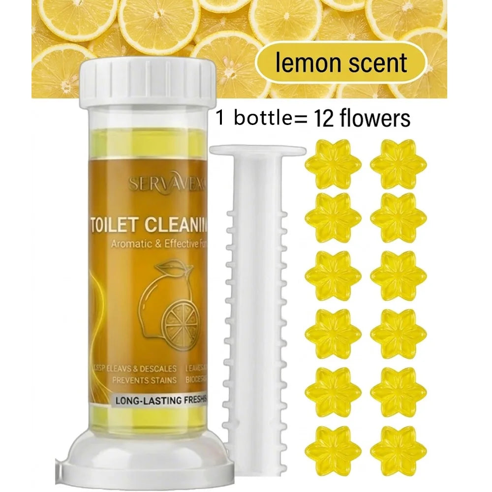 5Pcs Toilet Cleaning Gel Kit