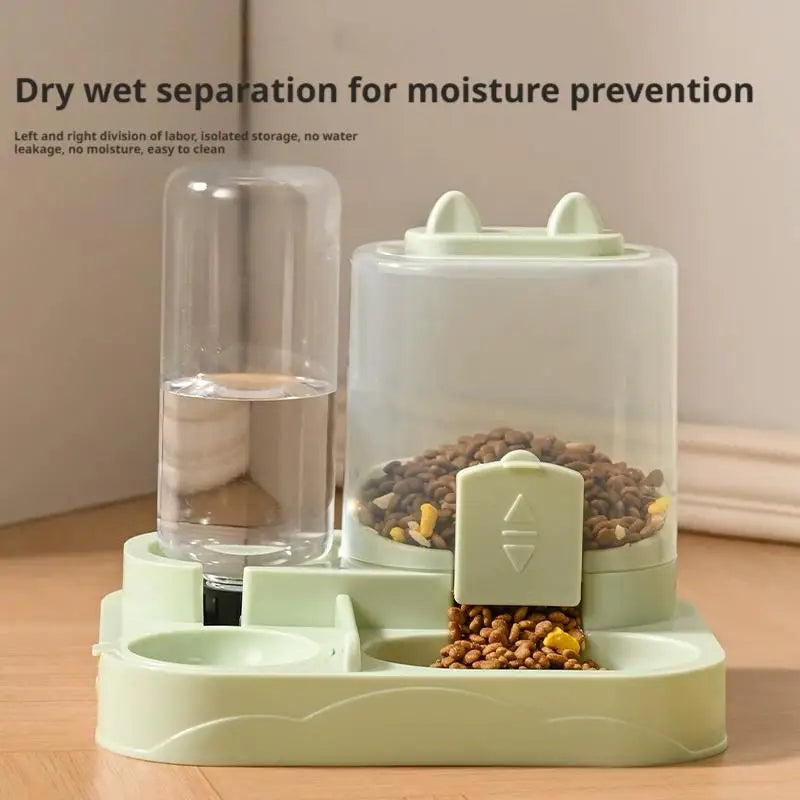 Automatic Pet Feeder And Water Dispenser