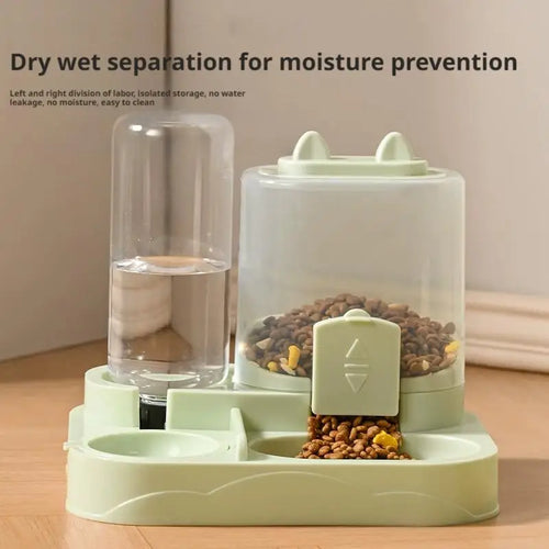 Automatic Pet Feeder And Water Dispenser