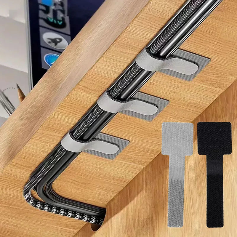 Reusable Cable Ties & Cord Organizer Straps
