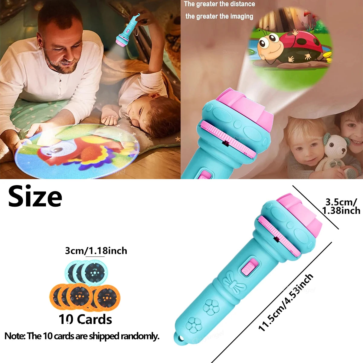 Children Flashlight Projector