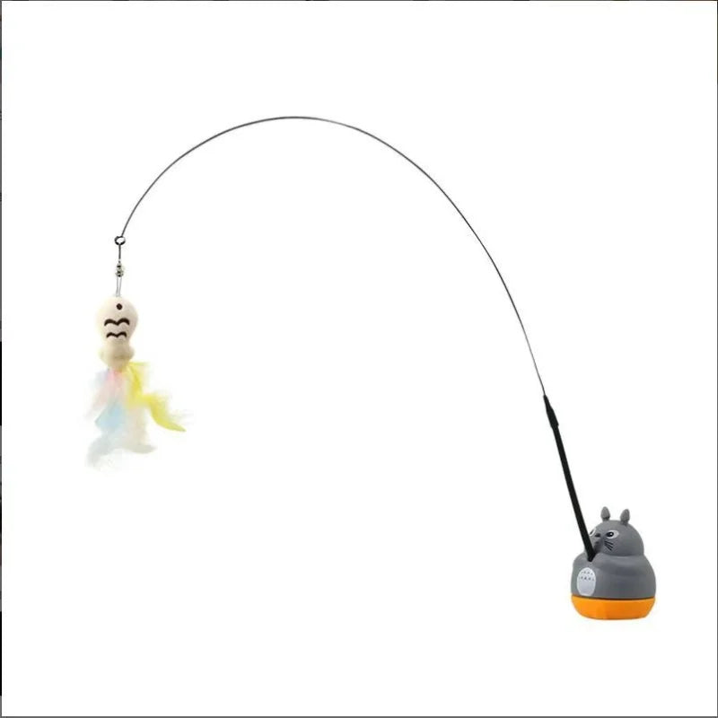 Fishing Rod Cat Toy