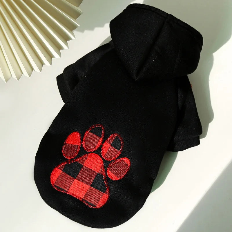Reversible Plaid Winter Dog Coat