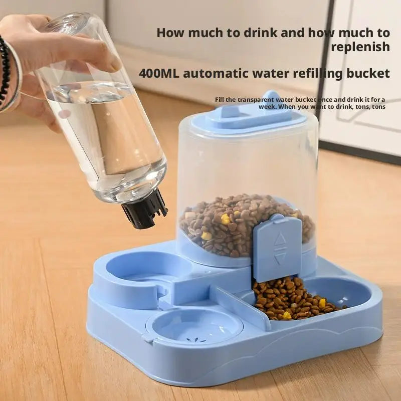 Automatic Pet Feeder And Water Dispenser