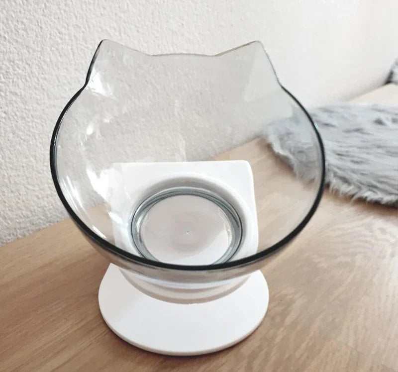 Elevated Cat Food & Water Bowl Set