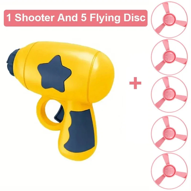 Interactive Flying Disc Cat Toy Launcher