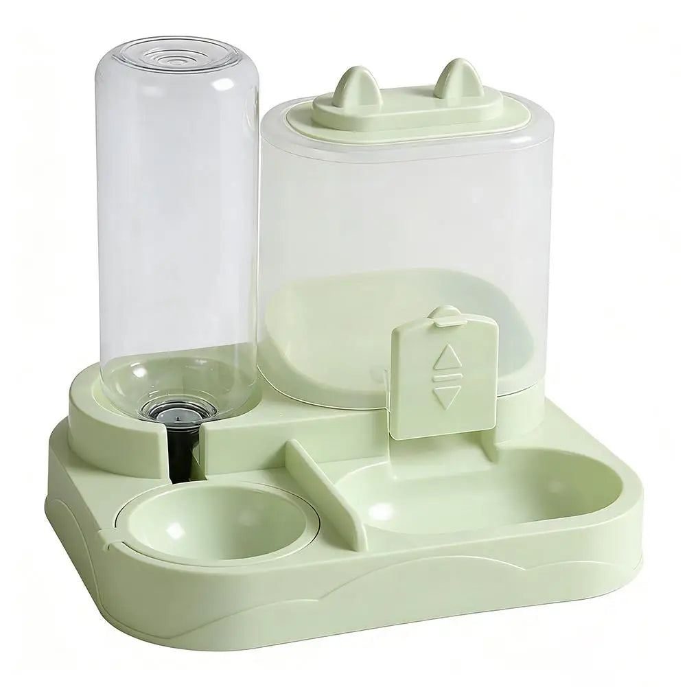 Automatic Pet Feeder And Water Dispenser