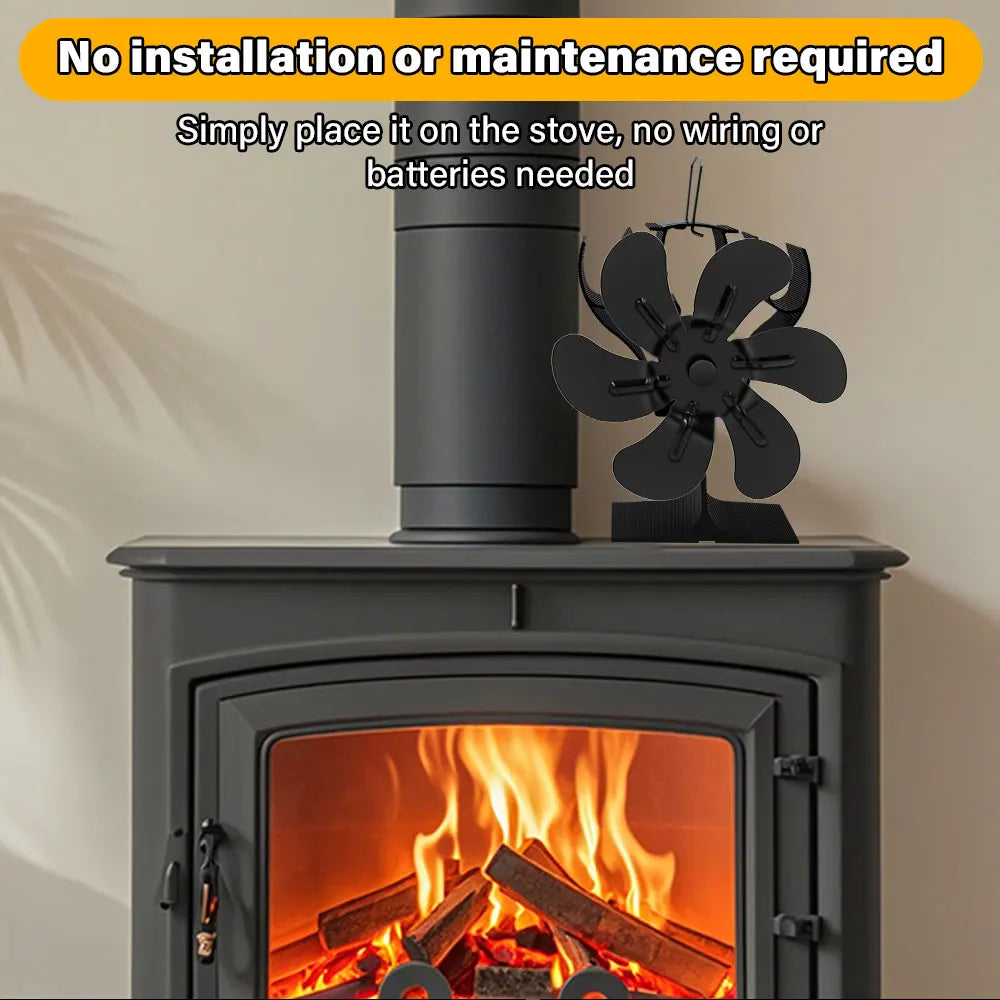 Geo Thermal Fireplace Fan