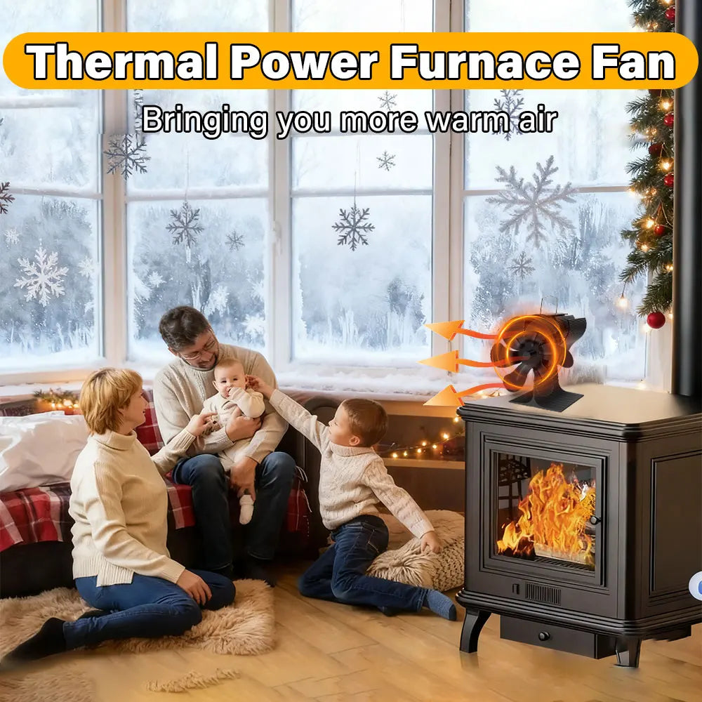 Geo Thermal Fireplace Fan