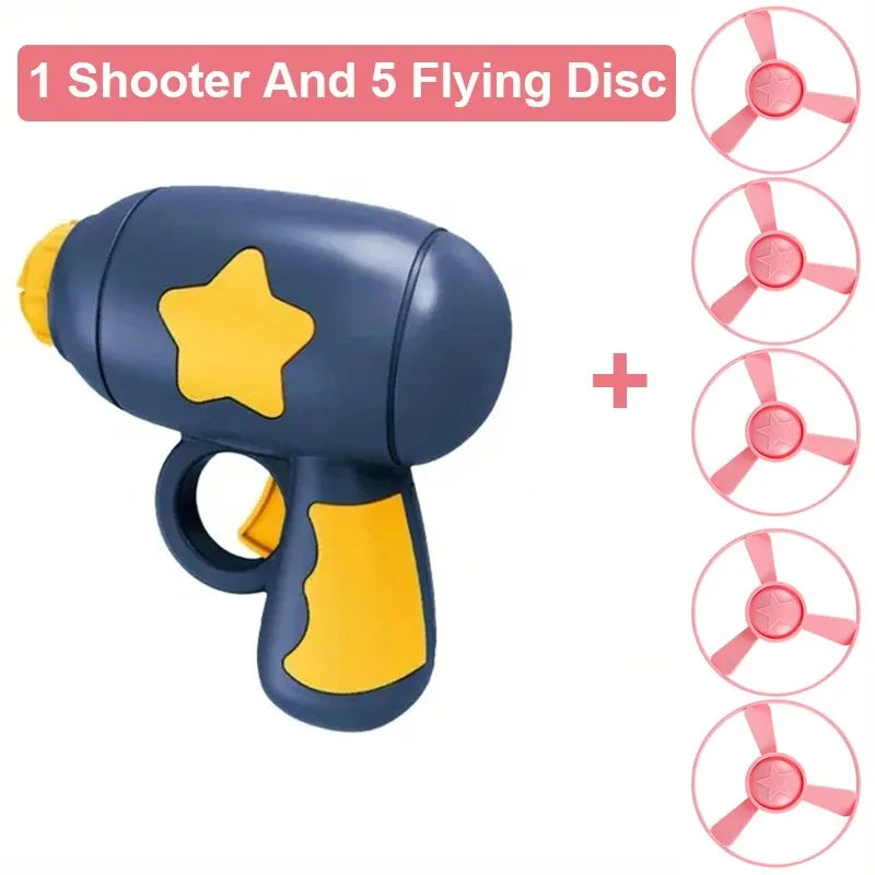 Interactive Flying Disc Cat Toy Launcher
