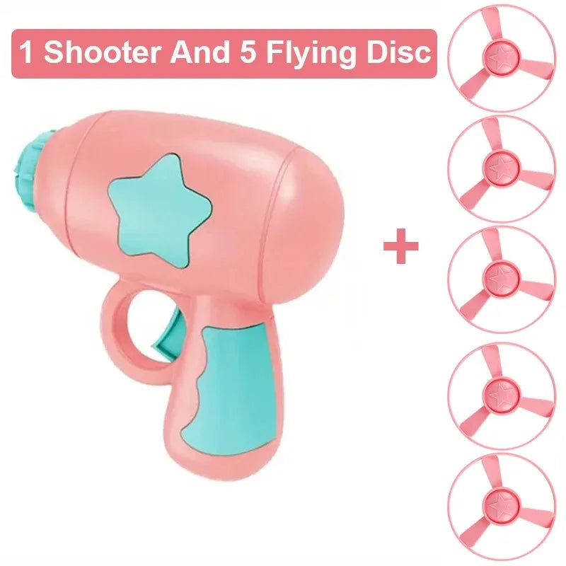 Interactive Flying Disc Cat Toy Launcher