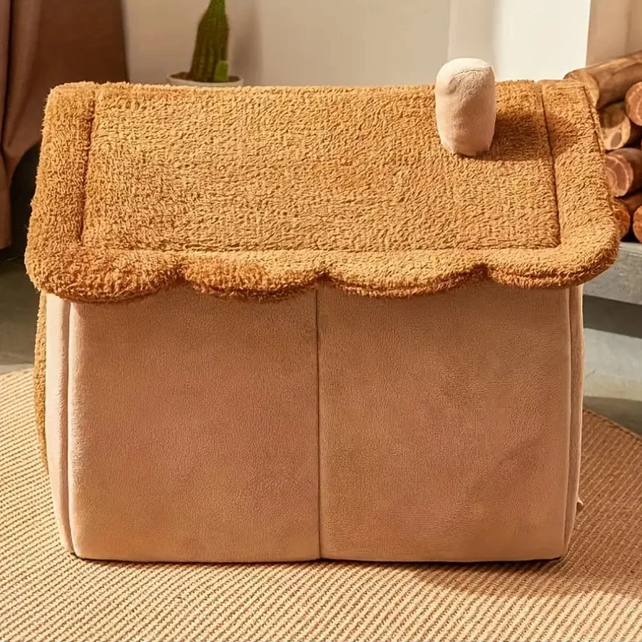 Foldable Pet House & Cozy Bed