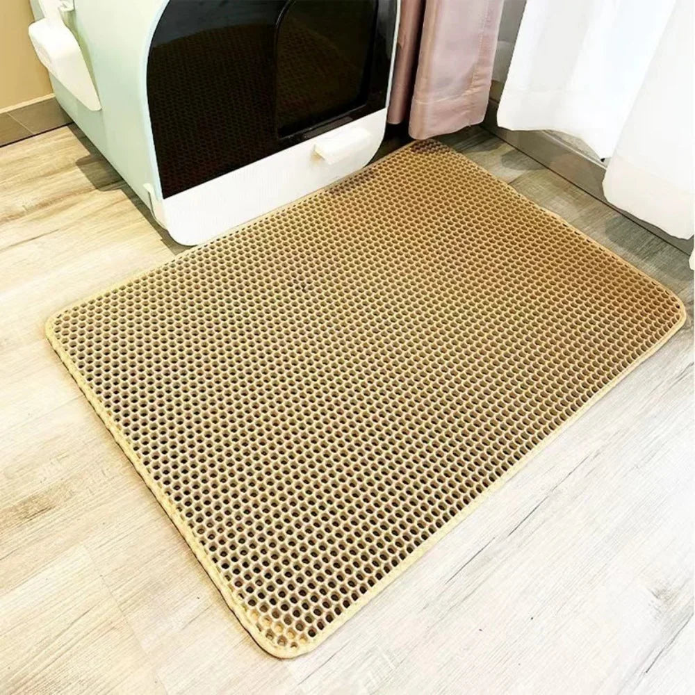 Waterproof Double-Layer Cat Litter Mat