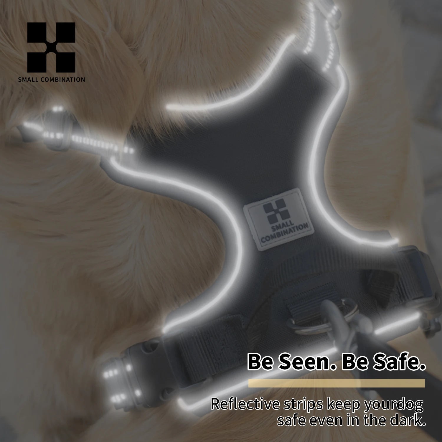 No-Pull Reflective Adjustable Dog Harness