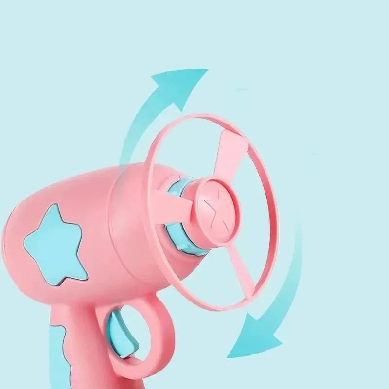 Interactive Flying Disc Cat Toy Launcher