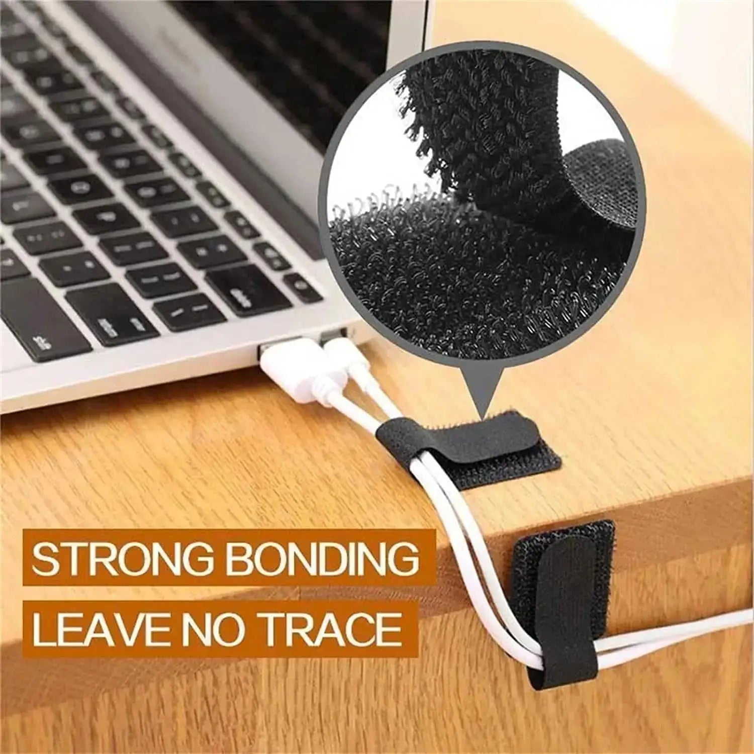 Reusable Cable Ties & Cord Organizer Straps