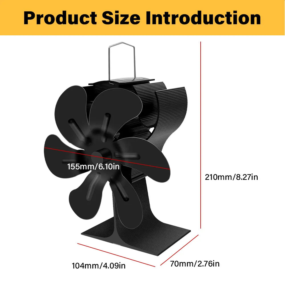 Geo Thermal Fireplace Fan