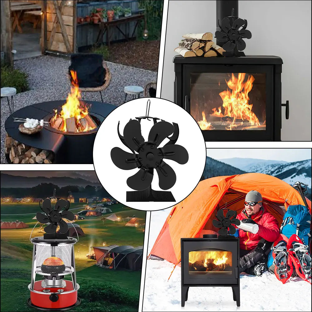 Geo Thermal Fireplace Fan