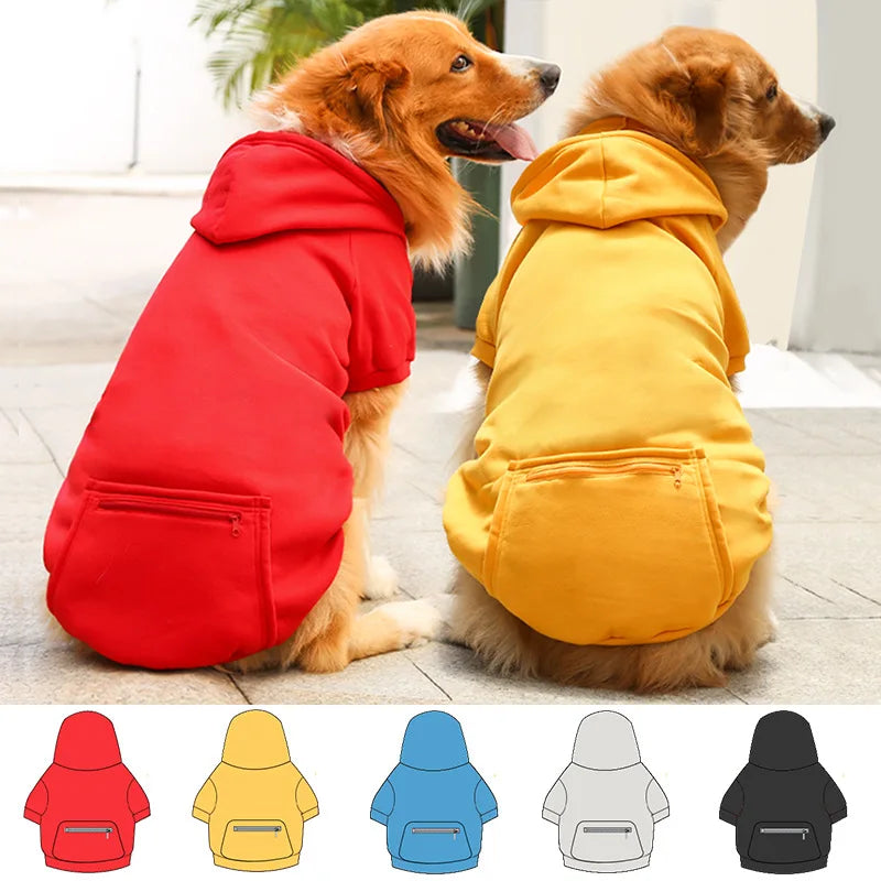 Reversible Plaid Winter Dog Coat