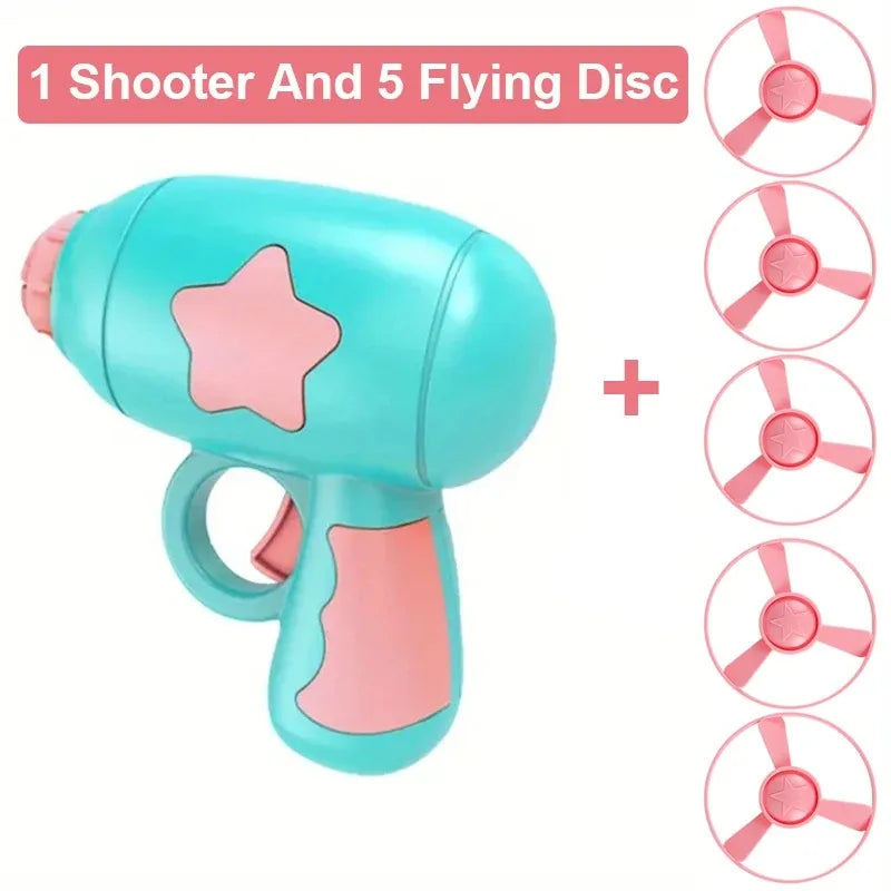Interactive Flying Disc Cat Toy Launcher