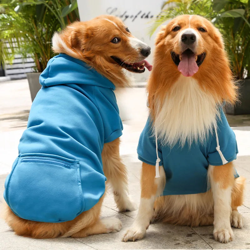 Reversible Plaid Winter Dog Coat