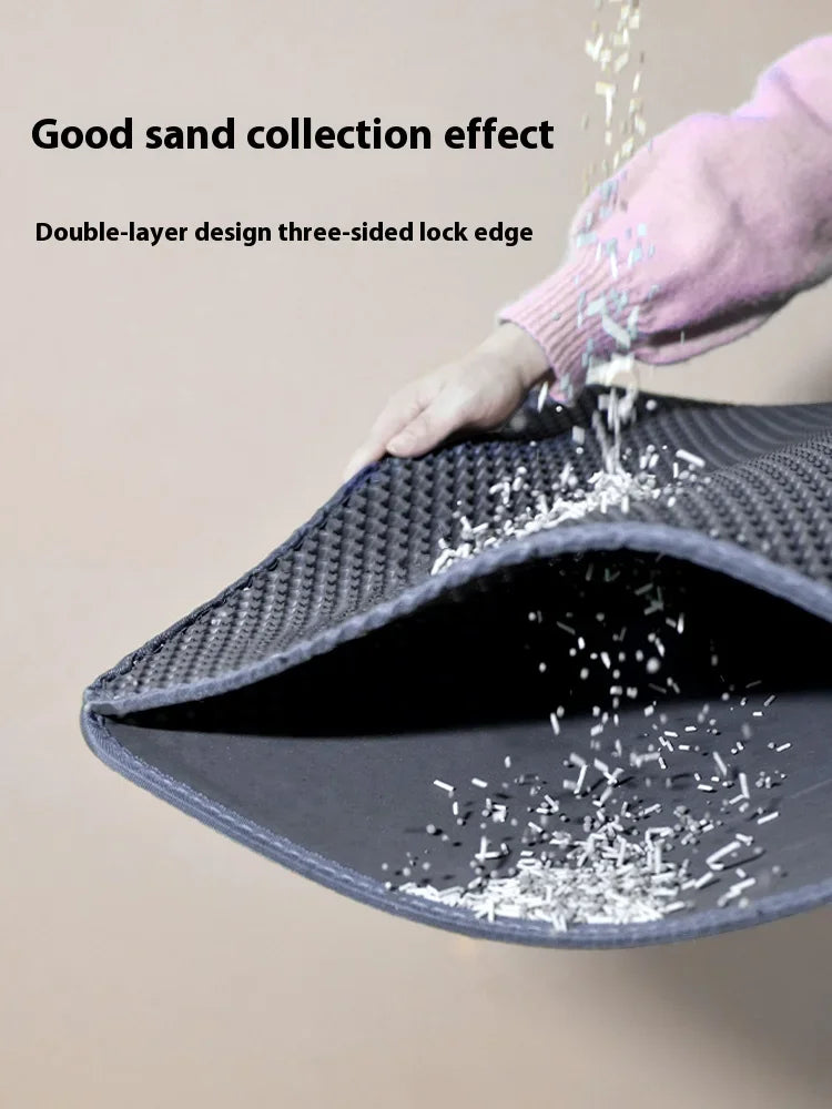 Waterproof Double-Layer Cat Litter Mat