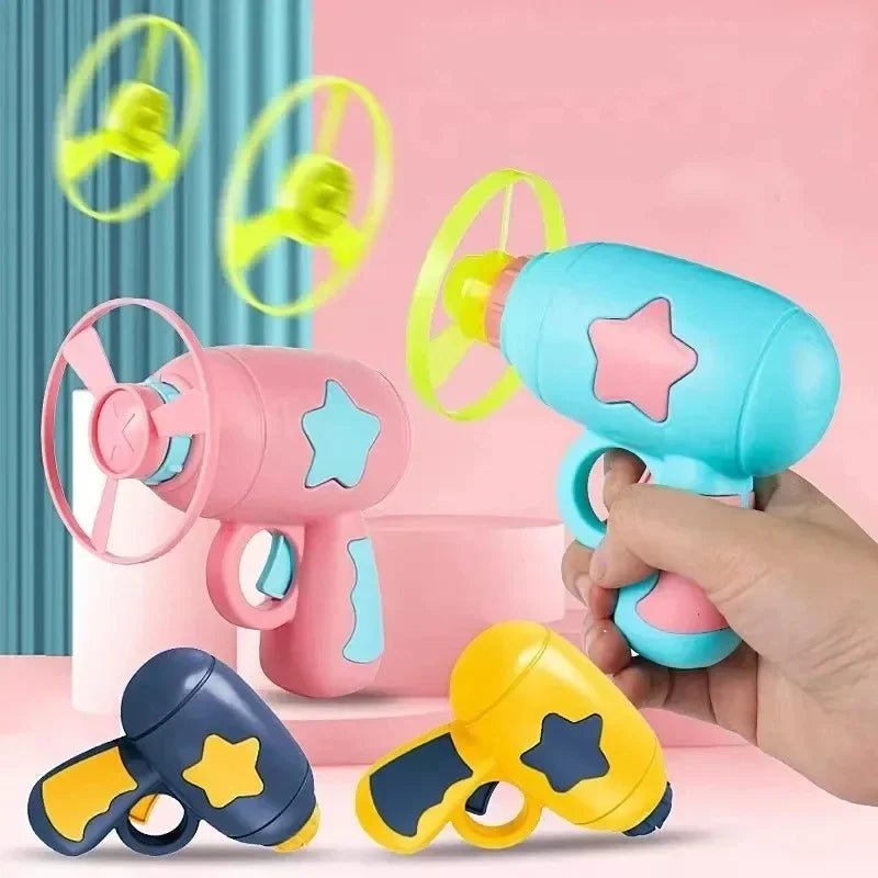 Interactive Flying Disc Cat Toy Launcher