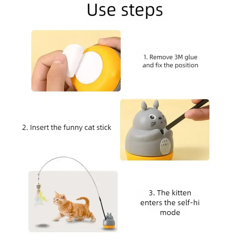Fishing Rod Cat Toy