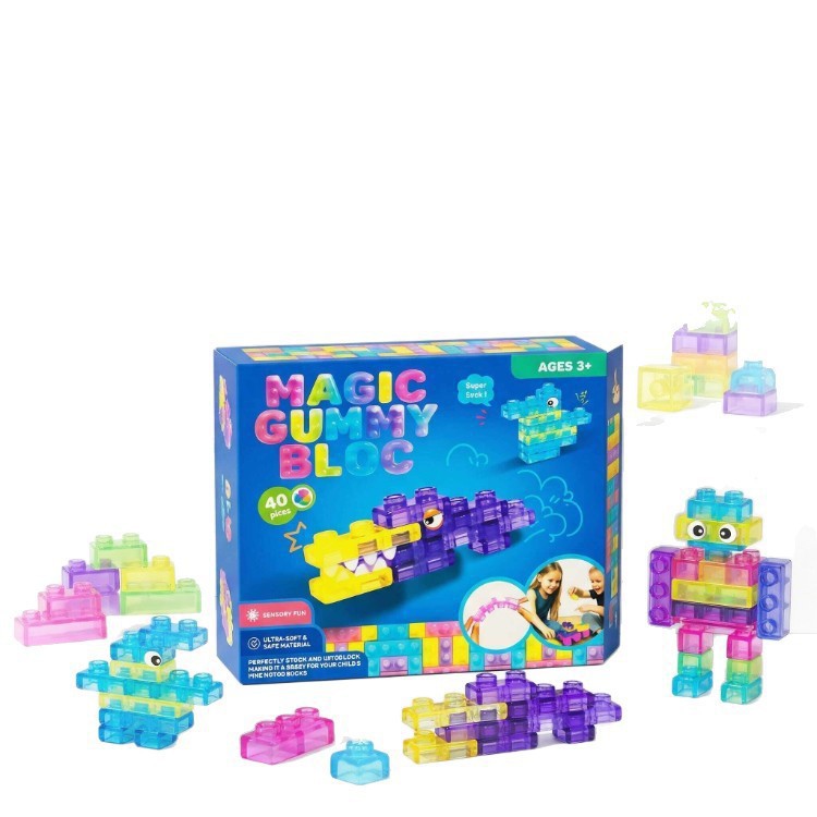Squishy Jelly Building Blocks Educational Toys
