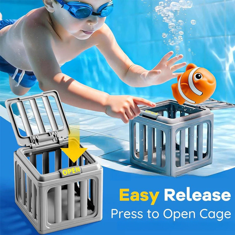 Children's Pool Diving Ocean Cage Toys