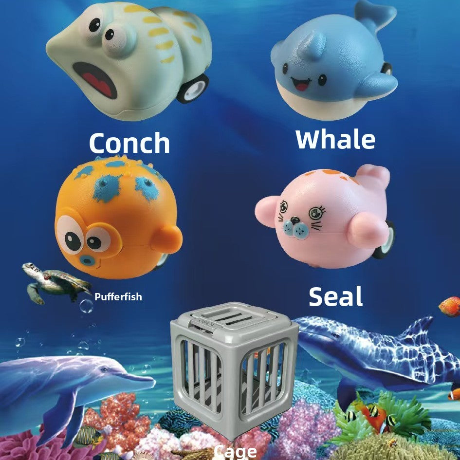 Children's Pool Diving Ocean Cage Toys